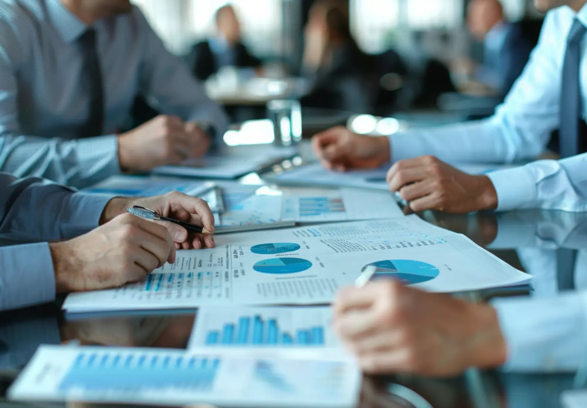 executives-engage-detailed-business-meeting-analyzing-financial-report-discussing-strategic-business-goals-aiming-drive-company-towards-sustained-growth-profitability