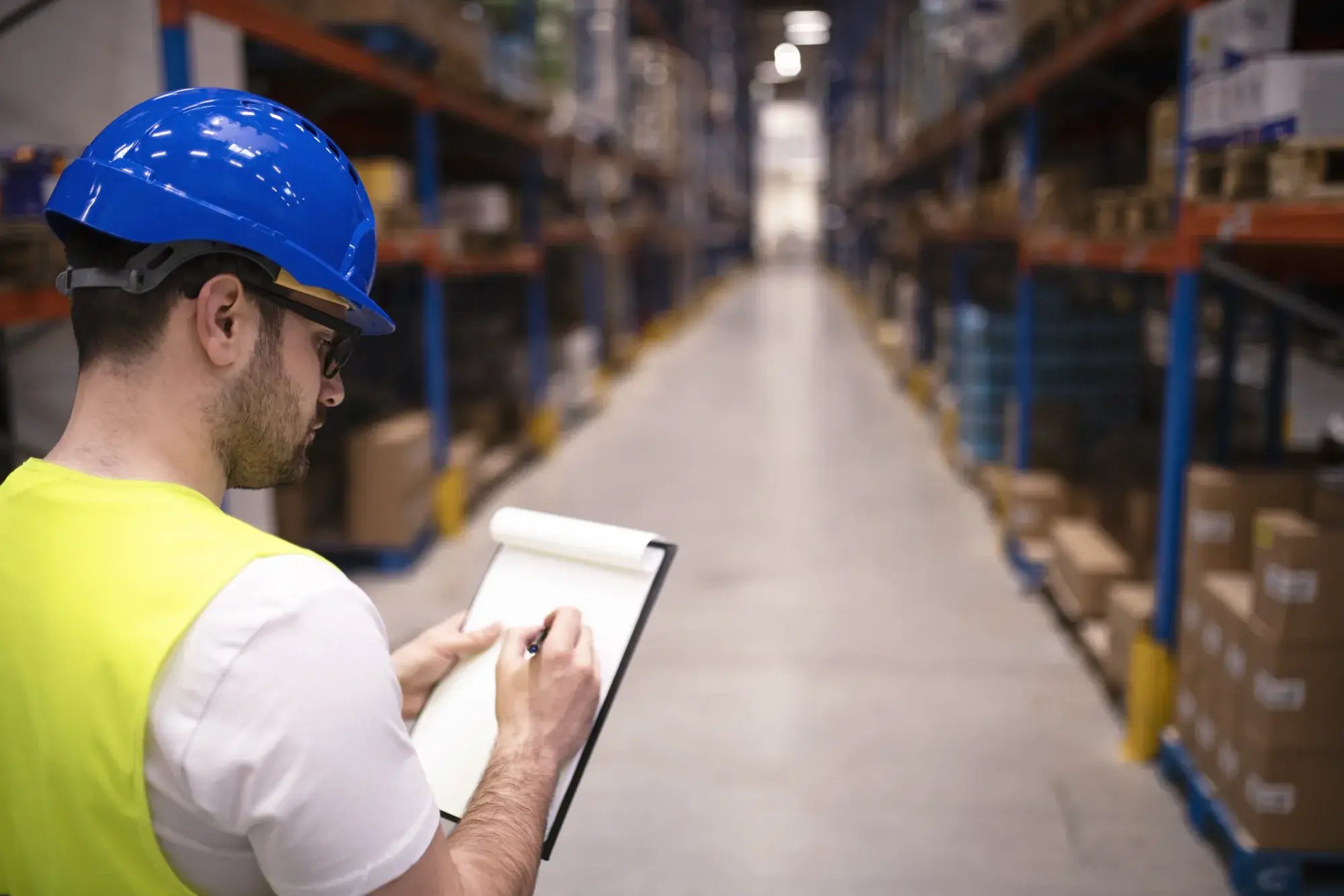 factory-worker-holding-clipboard-checking-inventory-warehouse-storage-department
