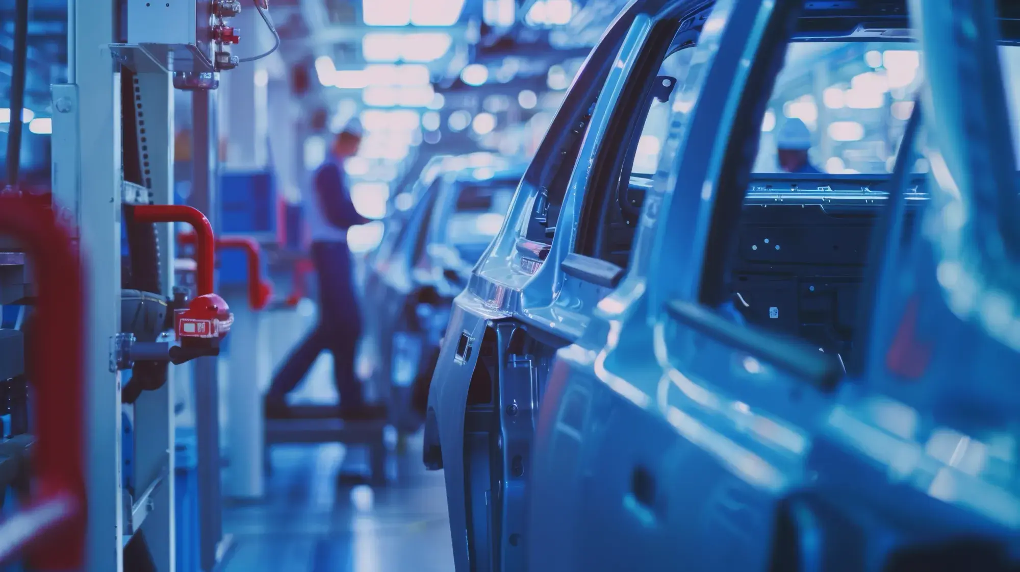 inside-bustling-automotive-manufacturing-plant-blue-car-bodies-are-processed-amid-hightech-organized-assembly-line