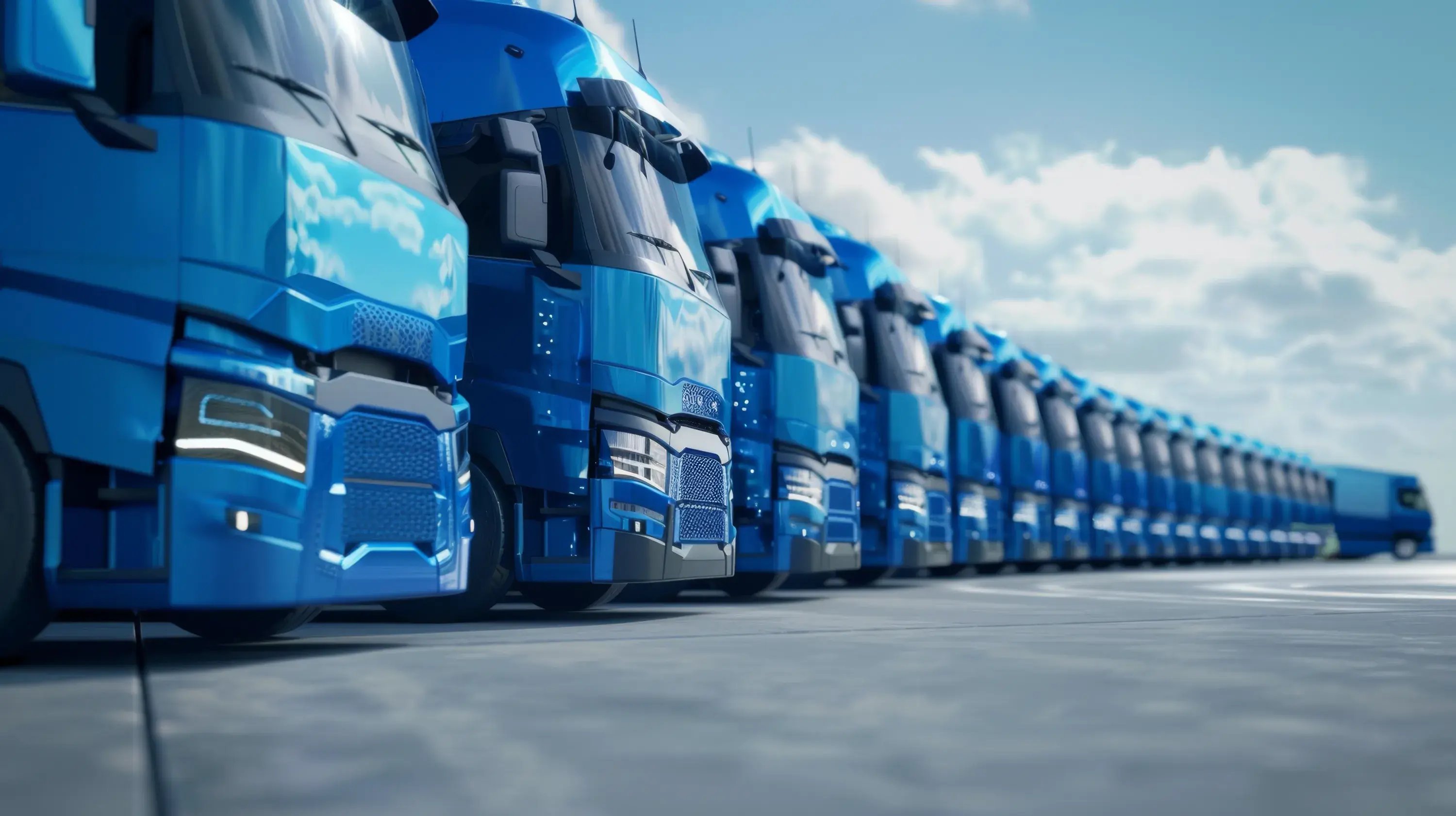 row-blue-trucks