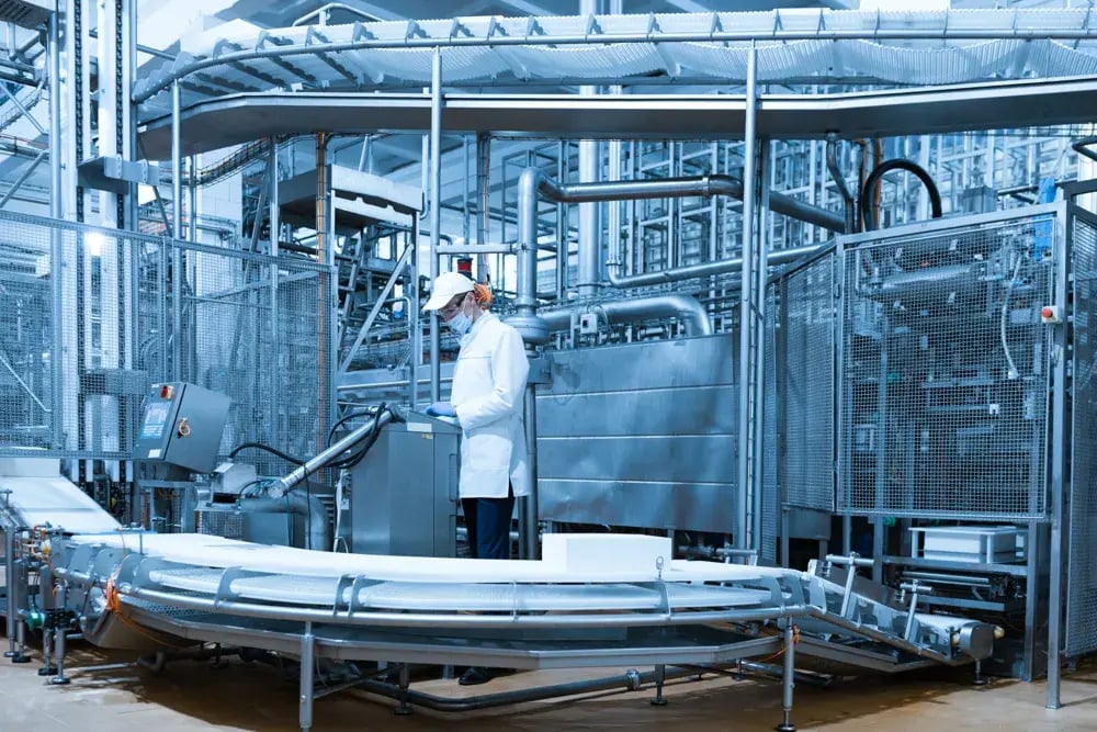technologist-make-set-up-production-line-while-standing-near-digital-screen-department-dairy-factory